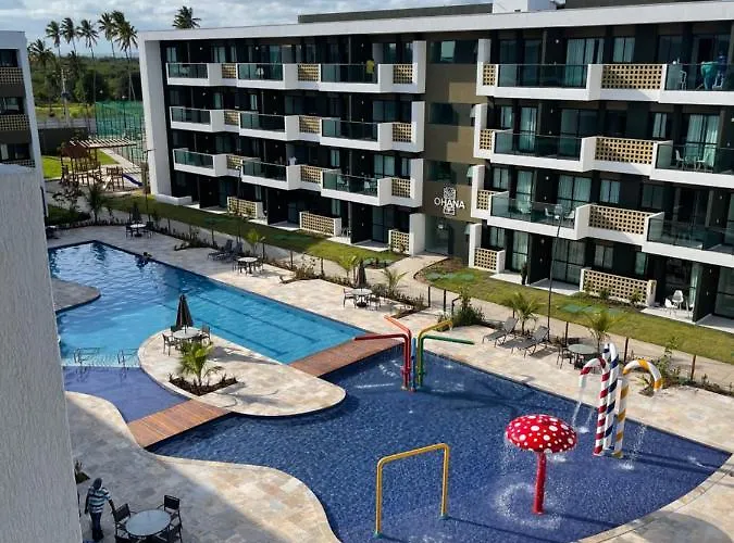 Mana Beach Experience - Muro Alto - Flat Luxo 2 Qtos